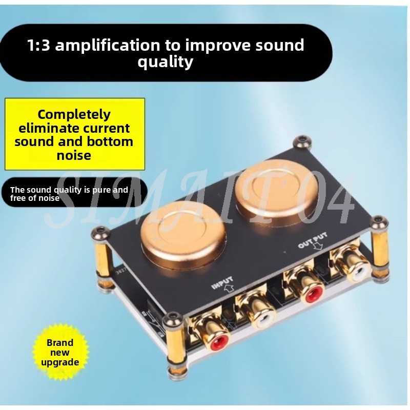 Passive Preamp - オーディオアイソレーター ブーストコウ オーディオ改善 ブースト音色 音質 パッシブプリアンプ