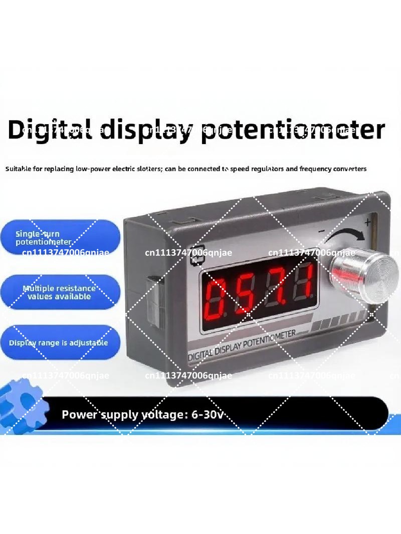 Potentiometer 10K - デジタルディスプレイポテンショメータ 1K 2K 5K 10K 20K