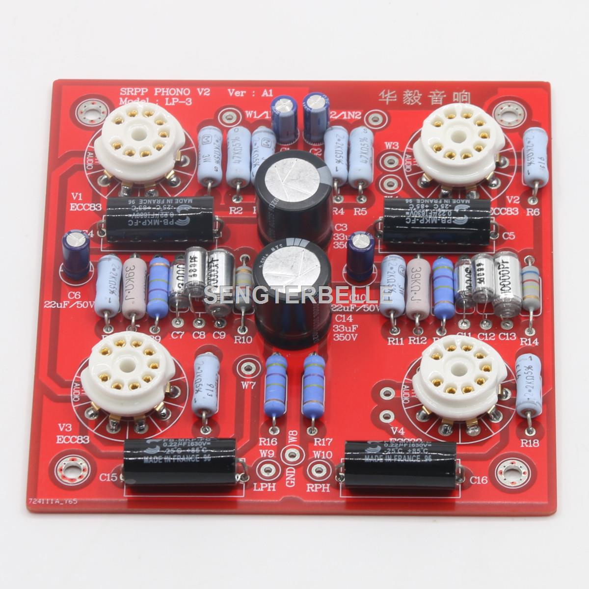 Hifi Amplifier Board - HiFi A-N ECC83 /12AX7 フォノボードキット ステレオ