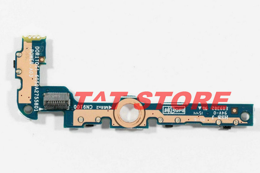 Volume Control Board - HP Pavilion x2 10-n 10-n200nf 10-n123tuシリーズラップトップ電源ボタン、ボリュームコントロールスイッチボード、純正、送料無料