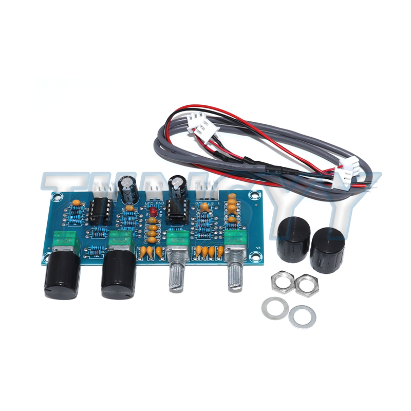 Volume Control Board - XH-A901 NE5532 トーンボード、プリアンプ、高音・低音・音量調整機能付き、アンプボード用トーンコントローラー。