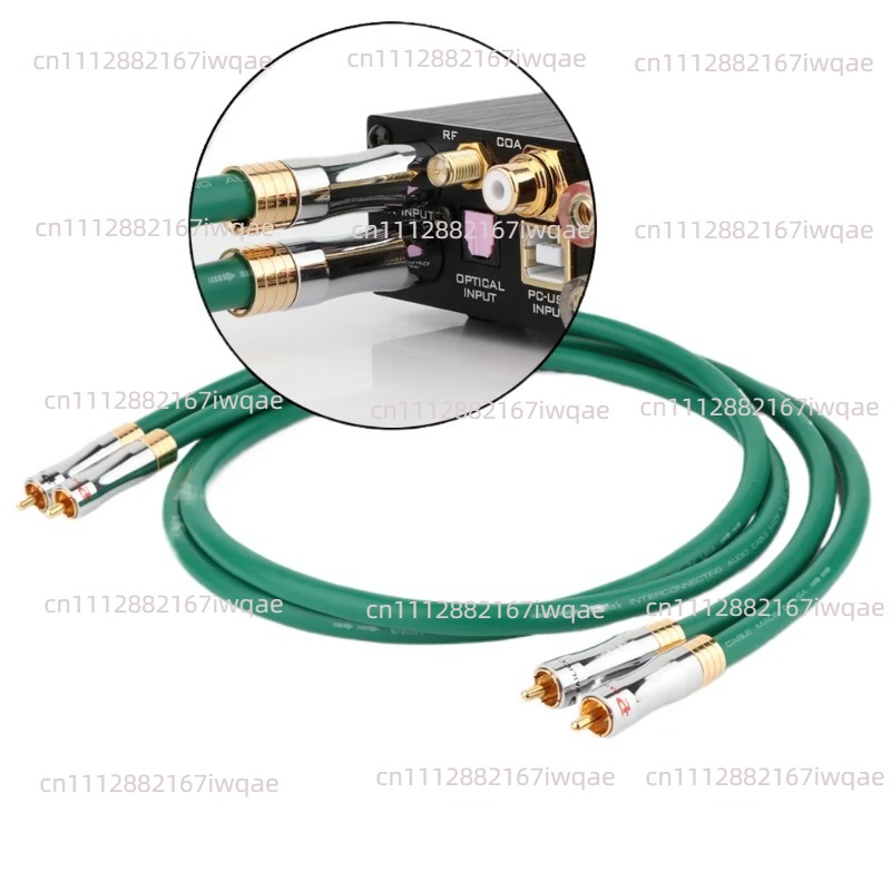 Audio Cable Rca - カーボン/グラフェンノイズリダクションシステム搭載のRCAケーブル PSC HiFiオーディオインターホンケーブル