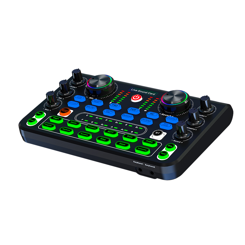 Audio Interface - Biner X60L プロフェッショナルオーディオインターフェース USBサウンドカード 録音音楽スタジオ機器 高品質