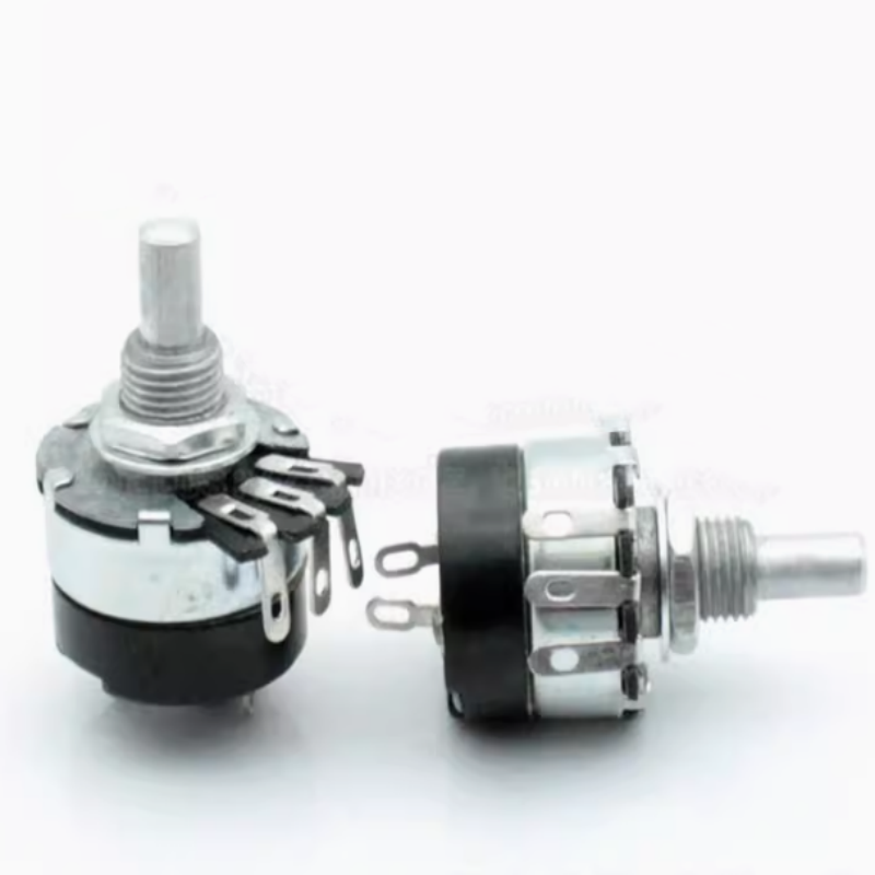 Potentiometer 10K - ポテンショメータ1m/4.7k/47k/220k/470k/10k/100k,WH134-2オーム,スイッチ付き