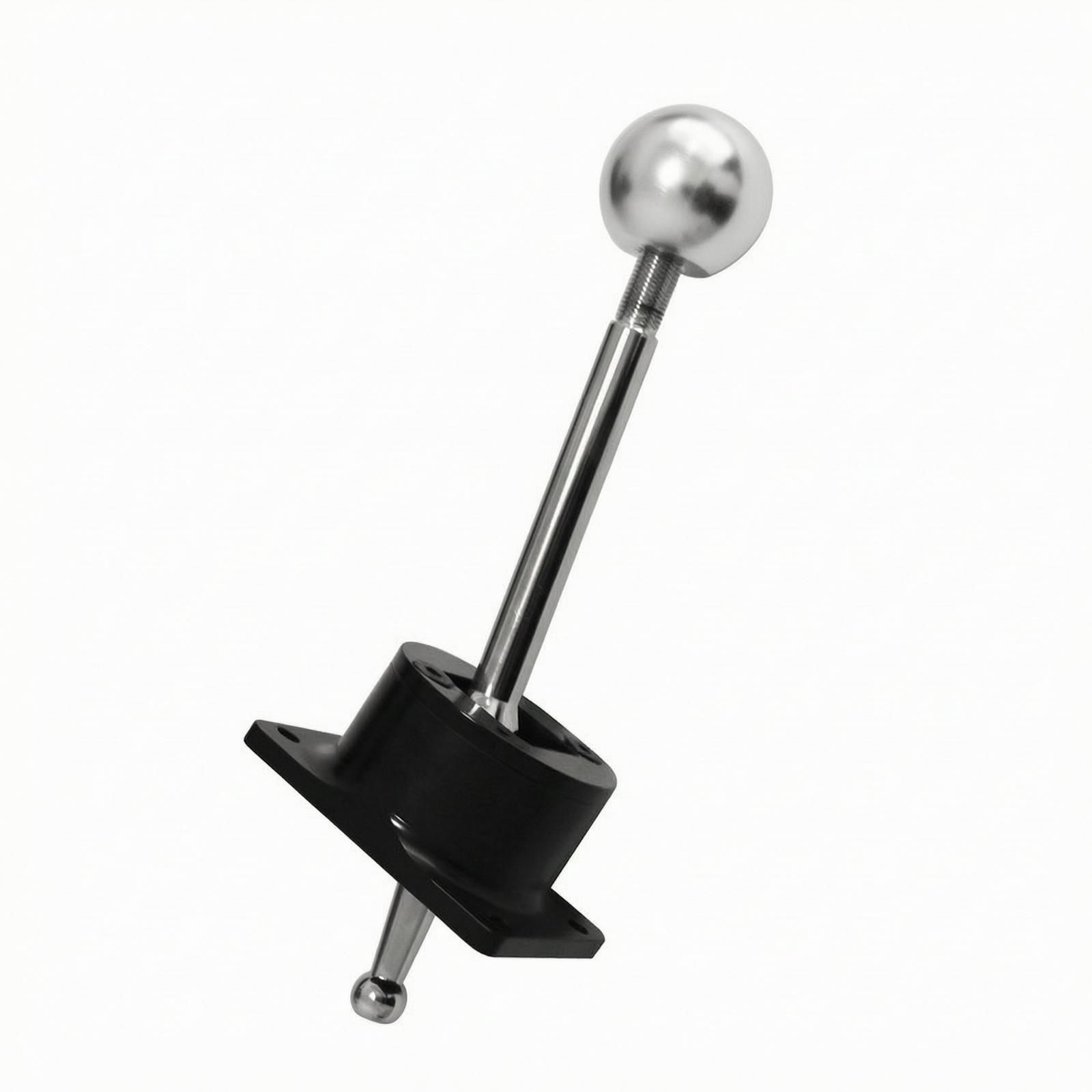 Knob Aluminum - ショートシフターアセンブリ交換用ショートシフター、ギアセレクターノブ付き、6速アルミ合金製、ドライバー、トラックデイ用