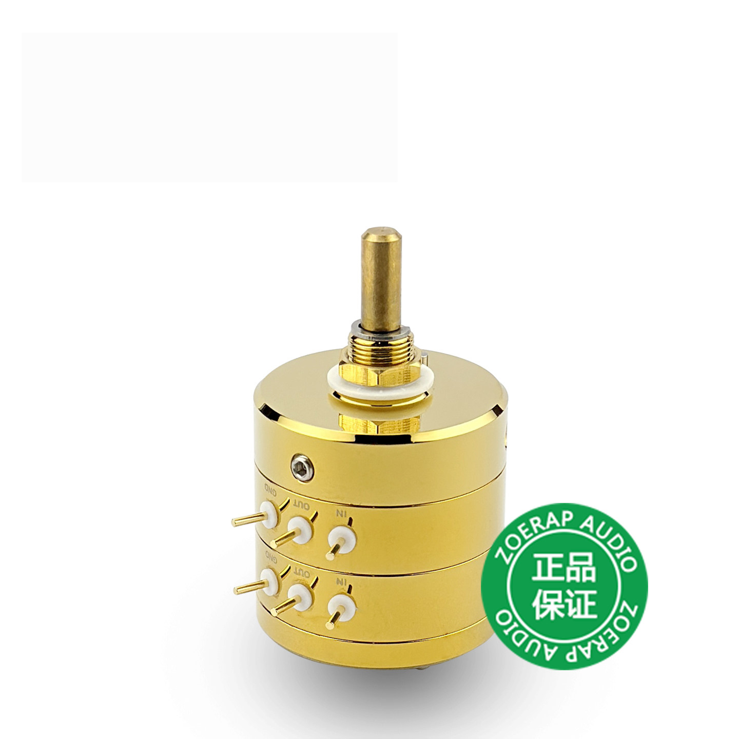 Potentiometer 10K - EIZZ 24ステップオーディオファイル用ボリュームポテンショメータ、AMRS抵抗器搭載、10K、50K、100K、250Kバージョンをご用意