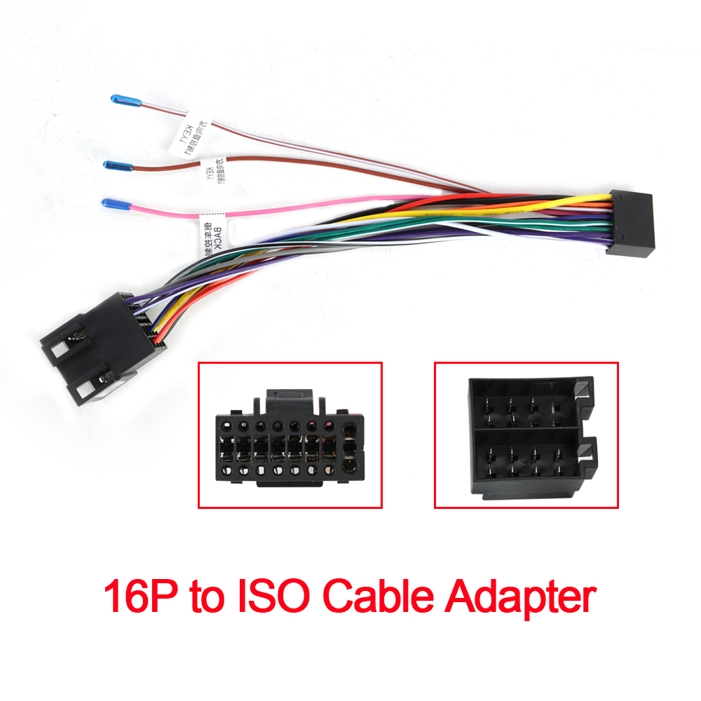 Audio Cable Rca - アルパイン用プラグケーブル,ISO標準コネクタ,カーステレオラジオアダプタ,ワイヤーハーネスアダプタ,16ピン