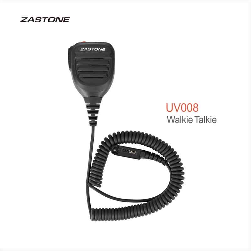 Speaker Terminal - Zastone-walkie用マイクUv008,6ピン無線送信機アクセサリ