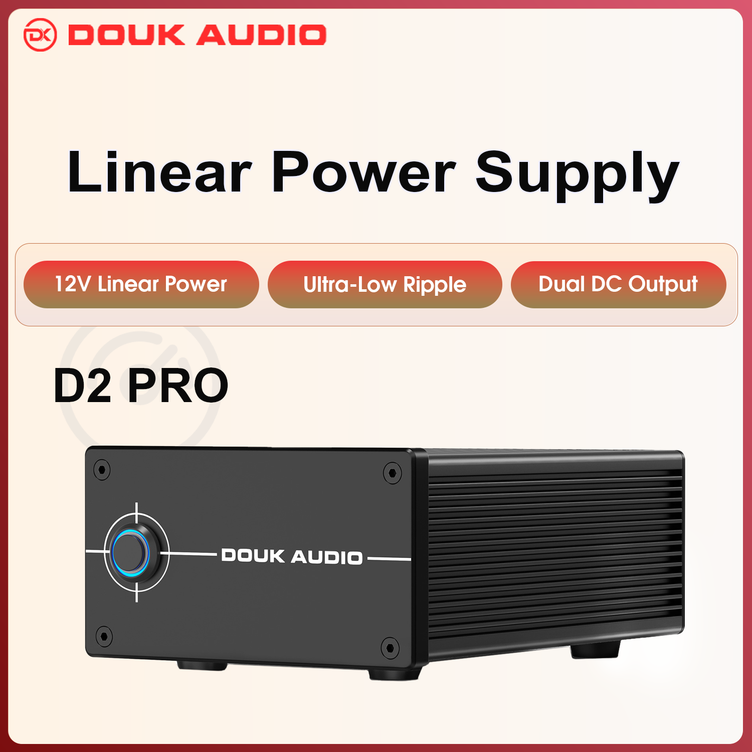 Audio Dac - Douk Audio DC 12V 35W 安定化リニア電源、低ノイズ