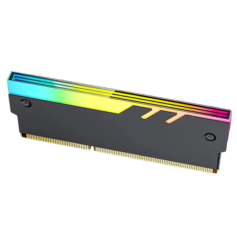 Heatsink Aluminum - リーディングインフィニットミラーレンズ5V ARGBデスクトップコンピューターメモリヒートシンク新設計、デザインRAMアーマーアルミベスト（DDR3/4/5対応）