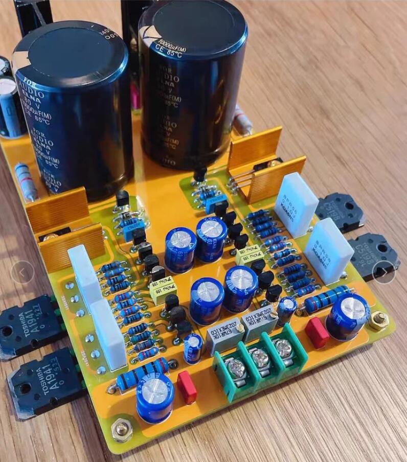 Volume Control Board - アンプDIY用の高電流+/-デュアル電圧リニア電源ボードを組み立てました（+/-30Vから+/-60Vまで調整可能）