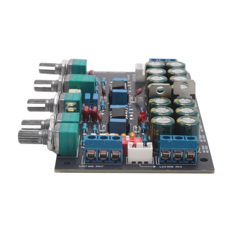Volume Control Board - A01K-多機能プリアンプ プリアンプトーンボード プリアンプ音量調節 DIYスピーカーアンプ サウンドオーディオアンプ
