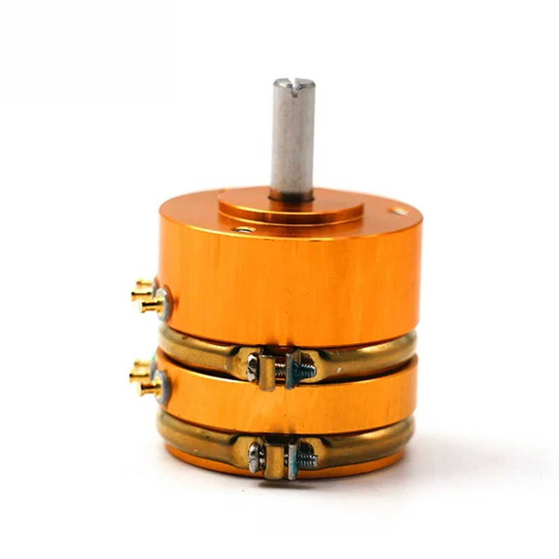 Potentiometer 10K - デュアルギャングポジション導電性プラスチックポテンショメータ 2WDD35D4 2K、4k、10k、20k、0.1%