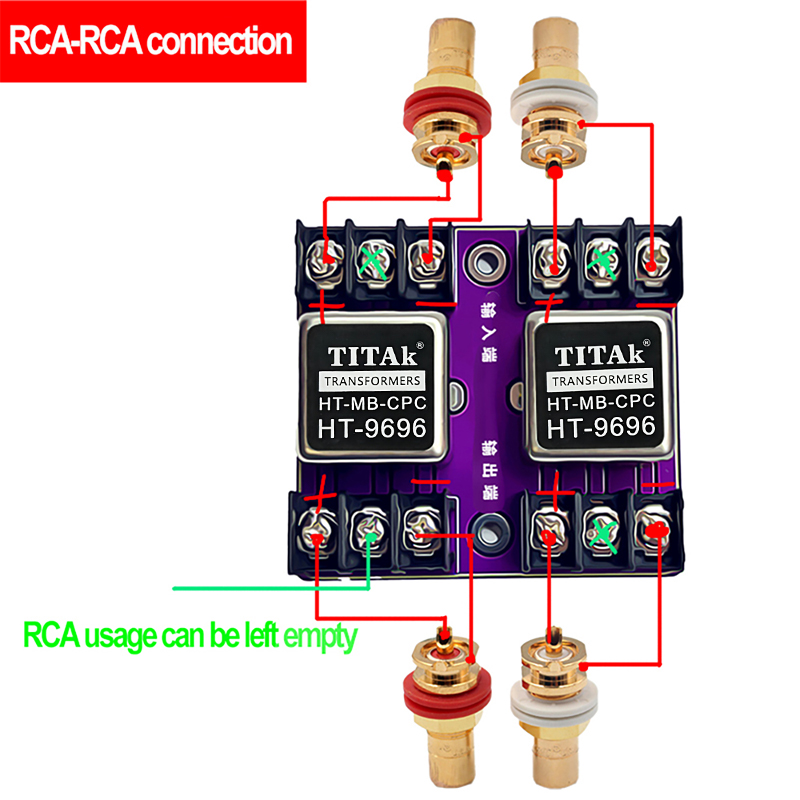 HT-9696 パーマロイオーディオ信号トランスバランスおよ - Audio Cable Rca のレビューと価格
