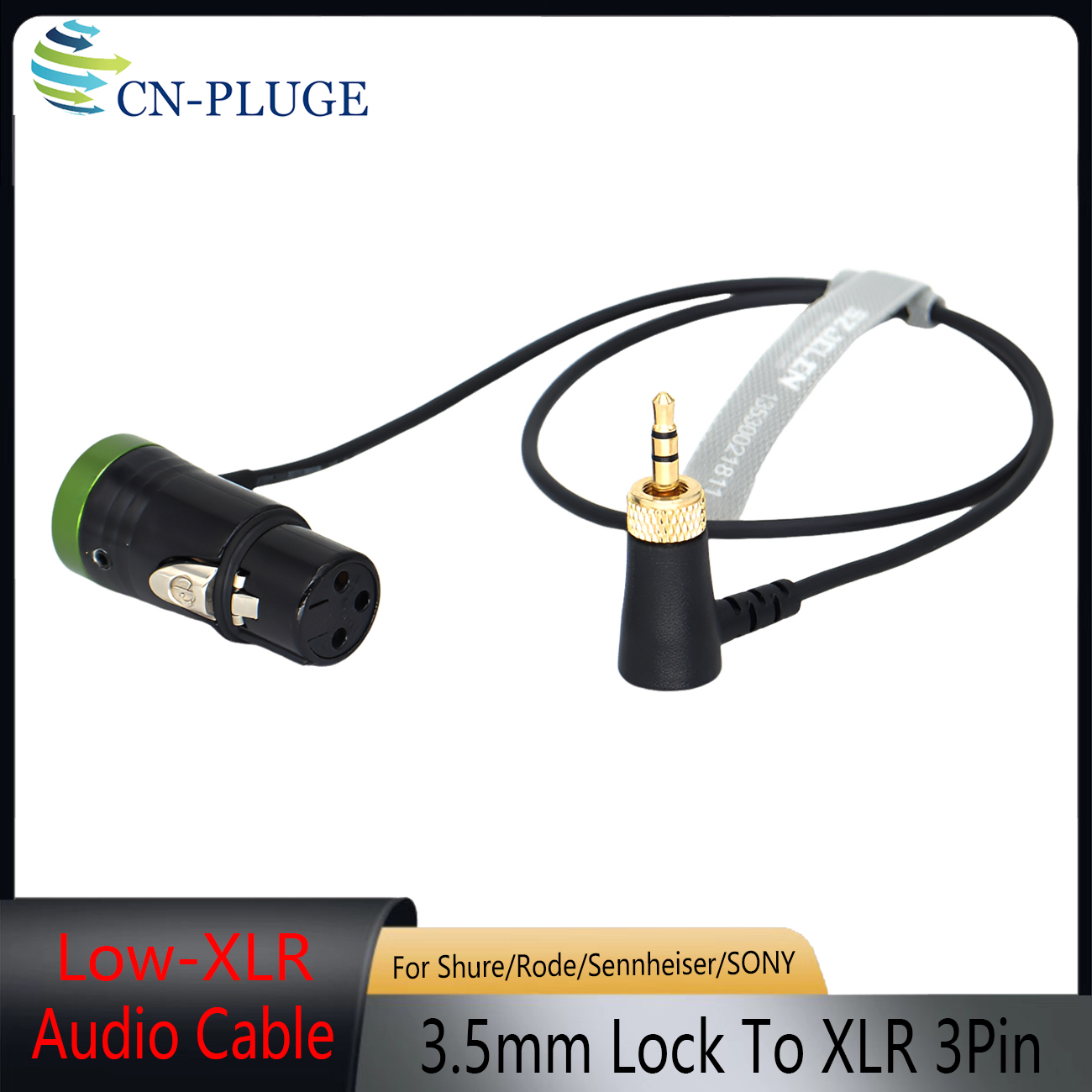 3.5mm TRSを低プロファイルXLR 3ピンメスオーディ - Trs Cable のレビューと価格
