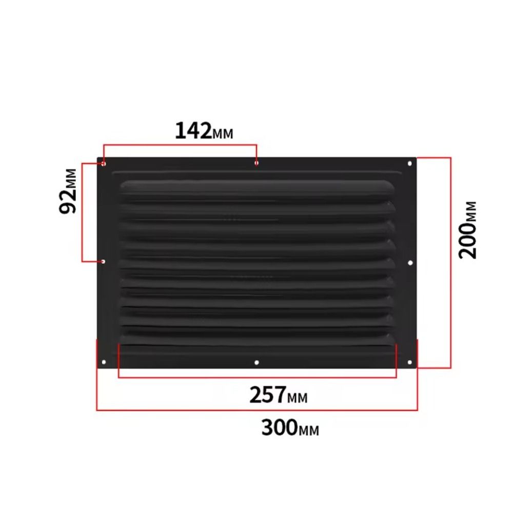 アルミ合金エアベントグリルエアシステムネットカバースクリーン - Ventilation Grille Aluminum のレビューと価格