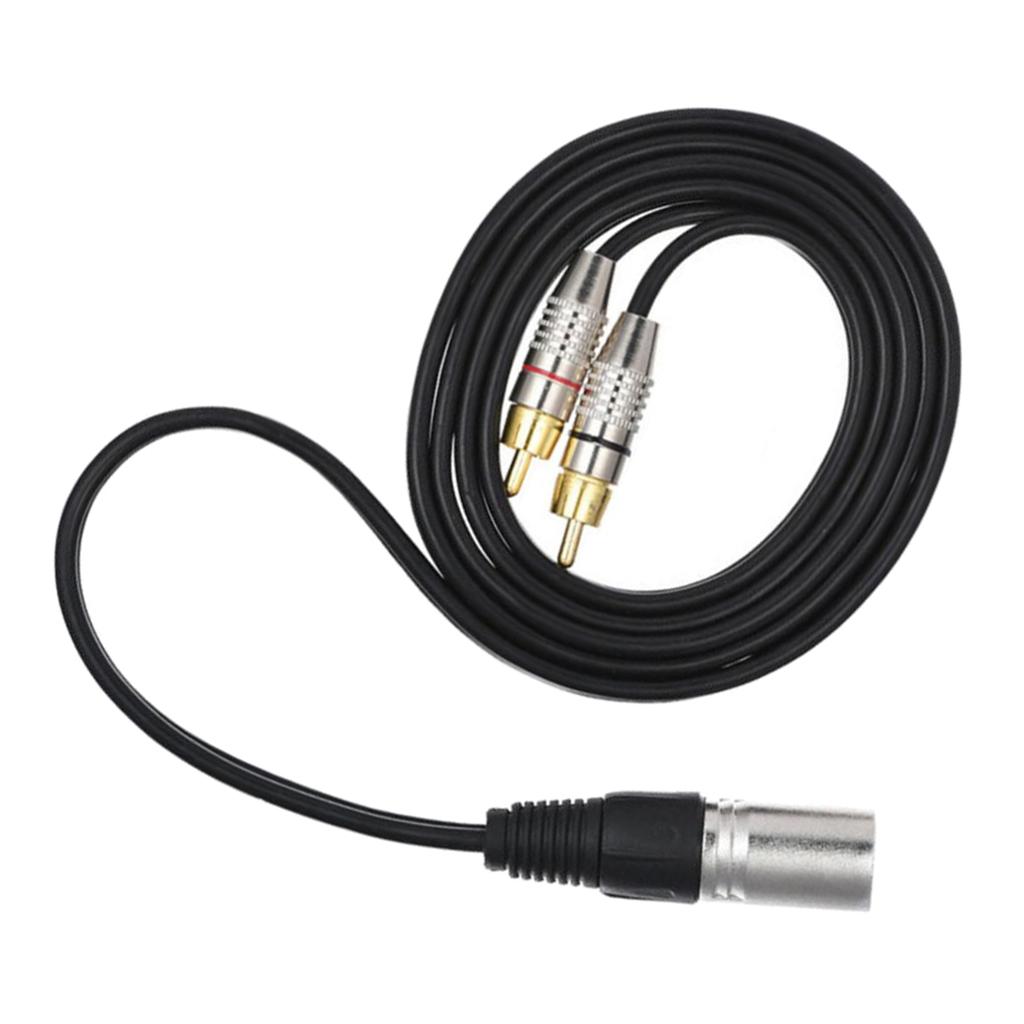 XLRオーディオ分配ケーブル、RCAデュアルオスコネクター、 - Audio Cable Rca のレビューと価格