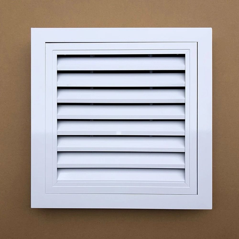 新しいアルミ合金製エアベントグリル、白い正方形の切妻型ベント - Ventilation Grille Aluminum のレビューと価格