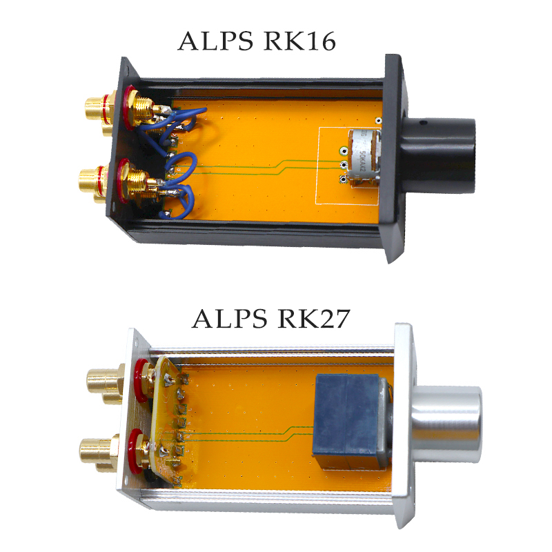 HiFi パッシブボリュームコントローラー ALPS ポテン - Passive Preamp のレビューと価格
