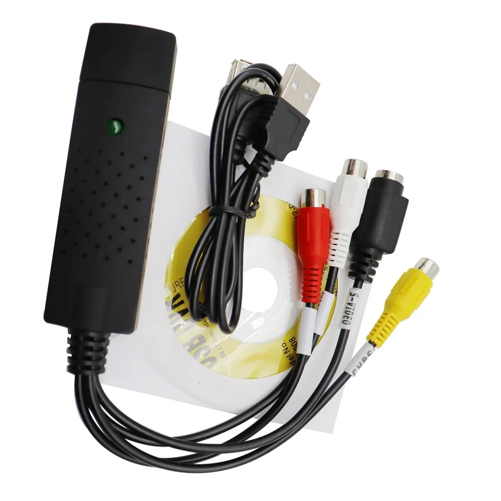 USB2.0 オーディオビデオキャプチャカード TV チュー - Audio Cable Rca のレビューと価格