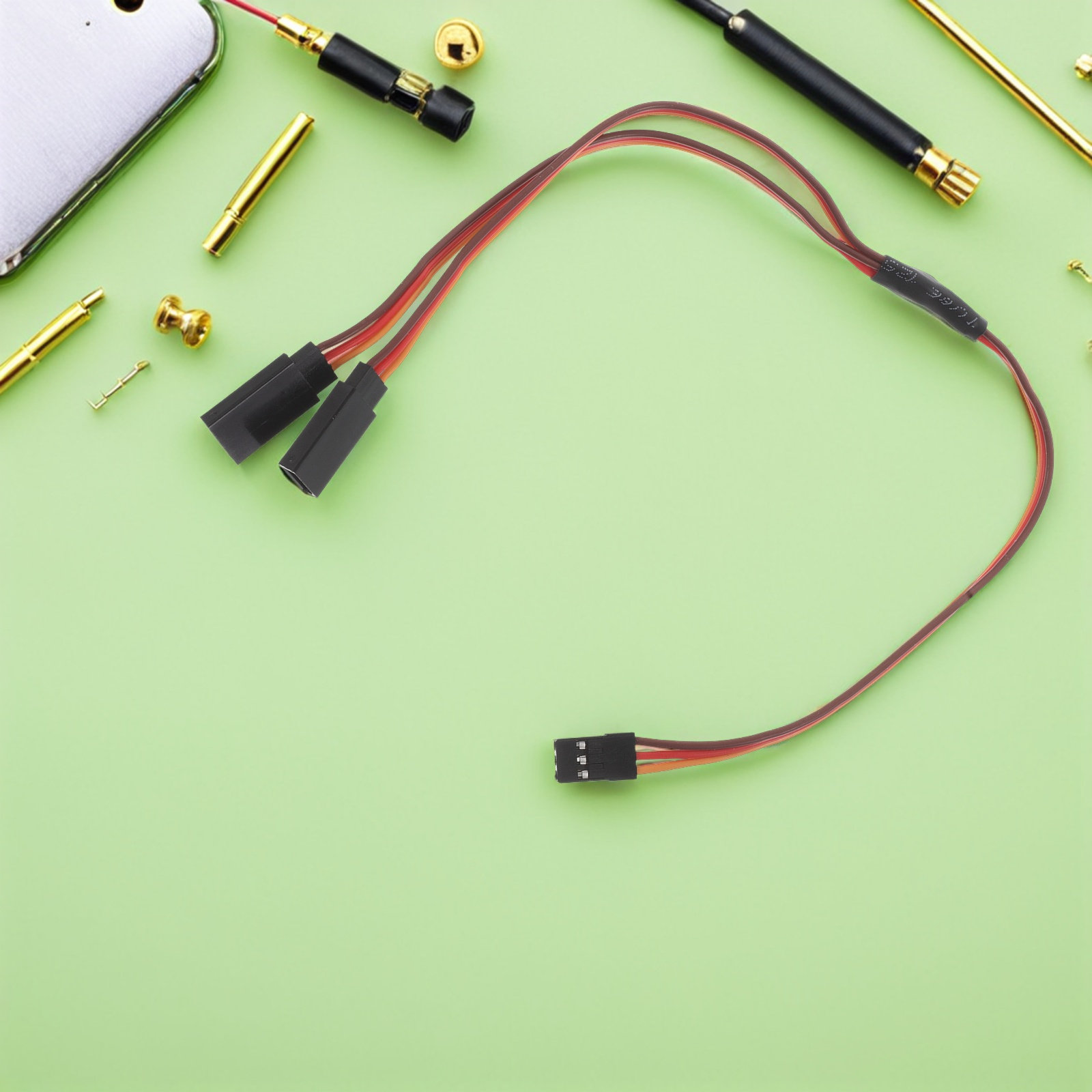 5本セット RC航空機用サーボケーブル 300mm Y型コネ - Rca Cable のレビューと価格