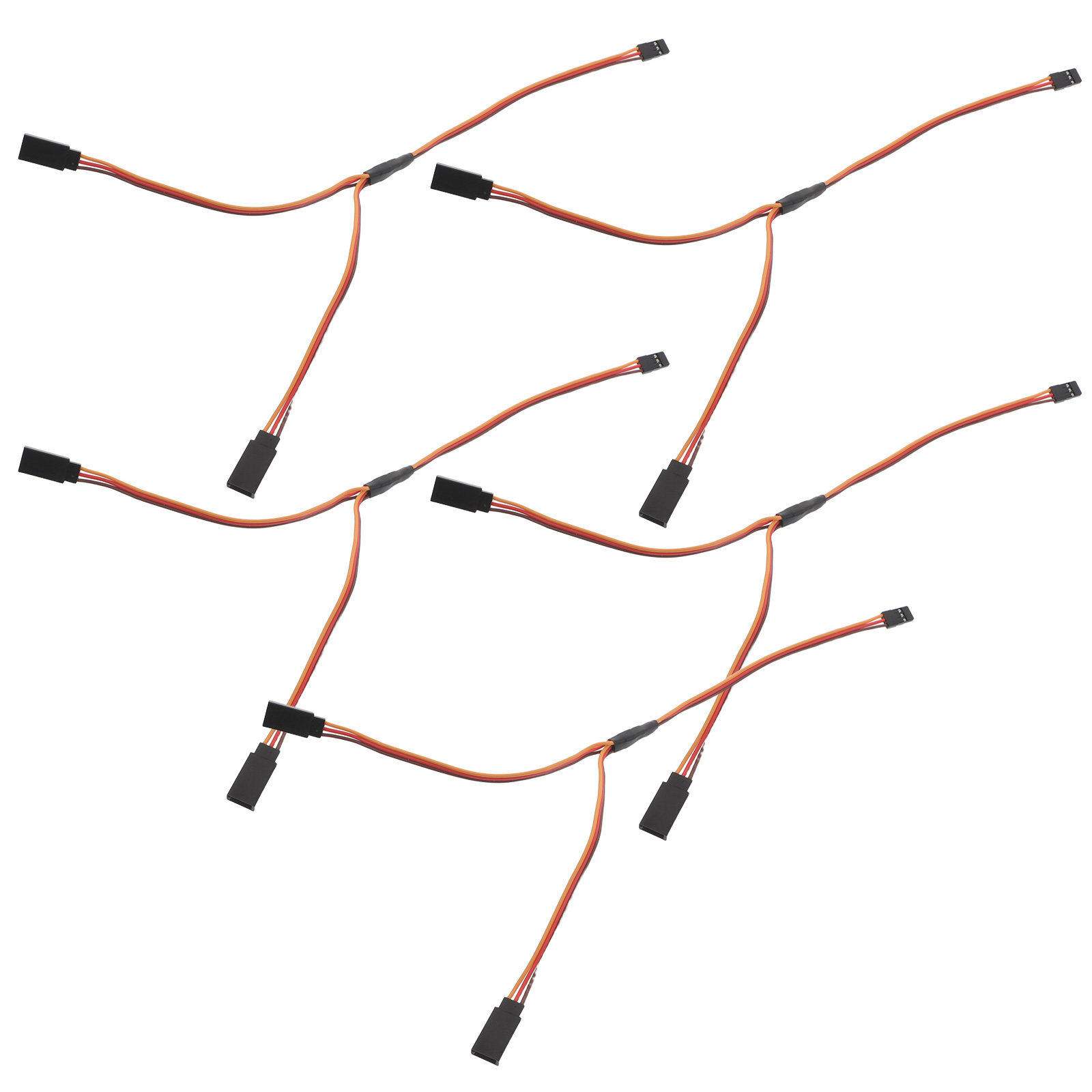 5本セット RC航空機用サーボケーブル 300mm Y型コネ - Rca Cable のレビューと価格