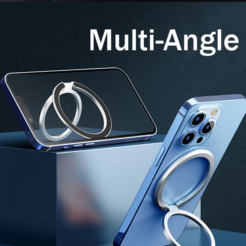 マグネット式スマホリングホルダー 360度回転 °   Ma - Knob Aluminum のレビューと価格