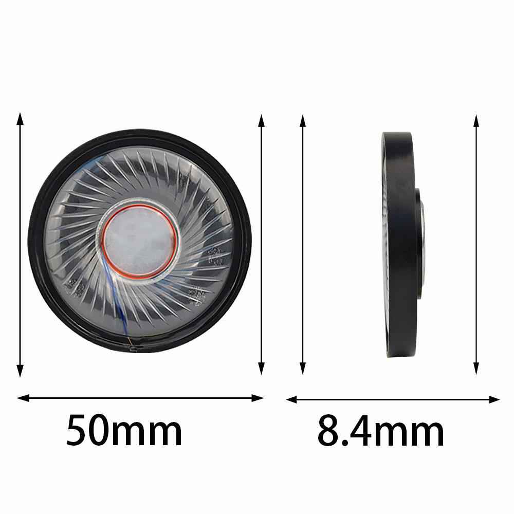QIGOM 50 ミリメートルヘッドセットドライバー Hif - Diy Speaker のレビューと価格