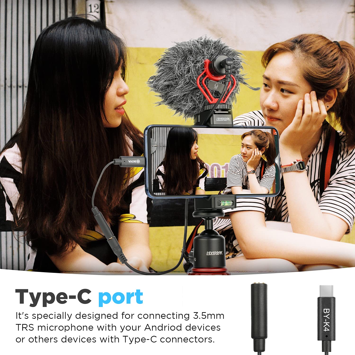 BOYA BY-K4 6cm 3.5mm TRSメス - T - Trs Cable のレビューと価格