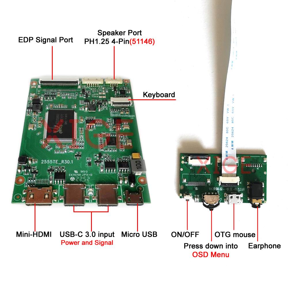 ラップトップ用コントローラードライバーボード,mini-hd - Mdi Cable のレビューと価格