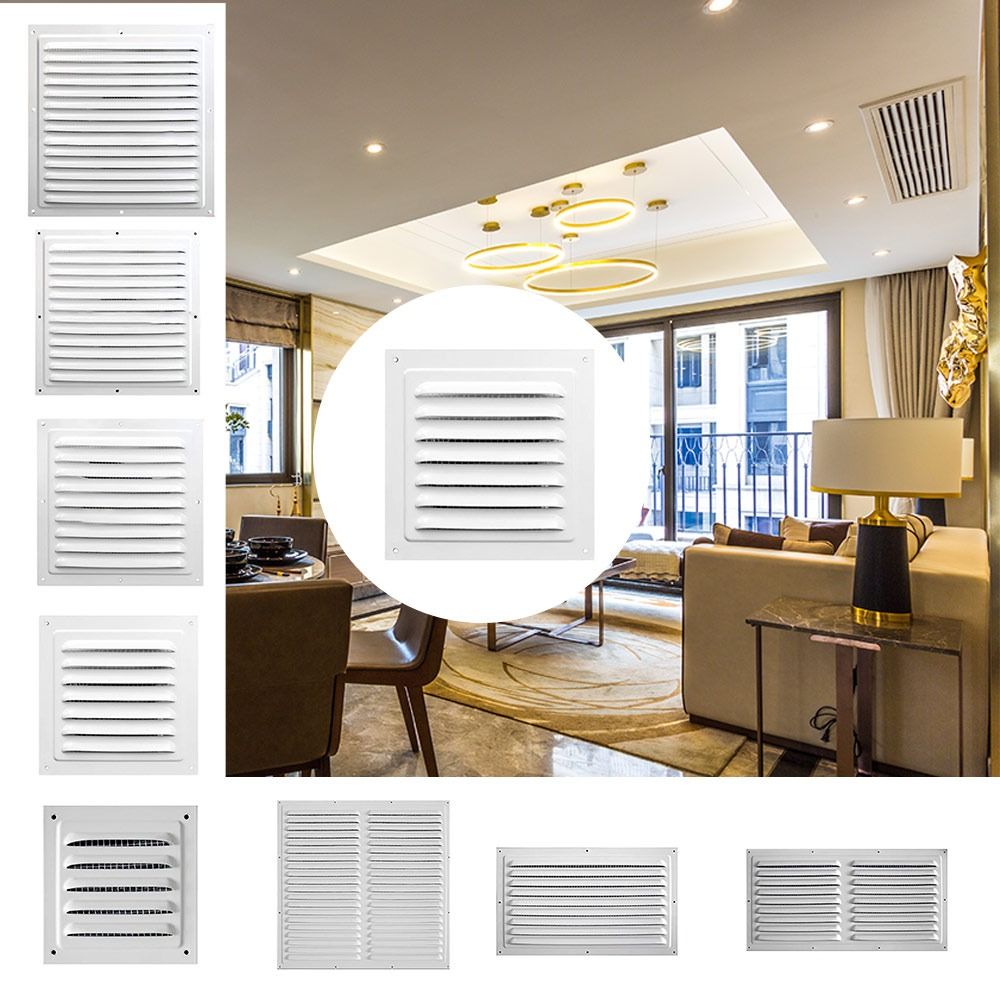 アルミ合金エアベントグリル加熱冷却ベントプレートウィンドウス - Ventilation Grille Aluminum のレビューと価格