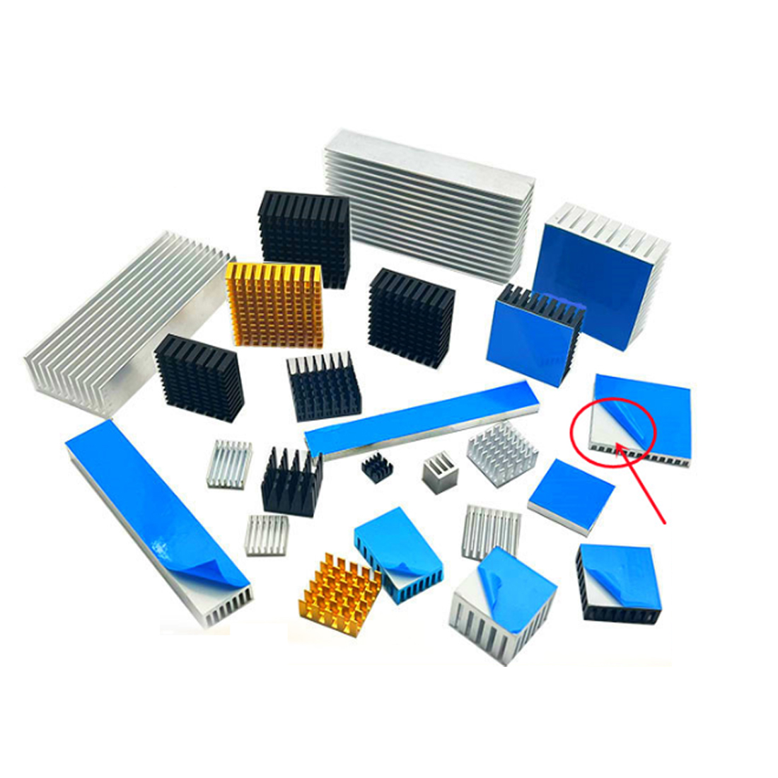 アルミ製ヒートシンクラジエーター、電子チップ冷却用ヒートシン - Heatsink Aluminum のレビューと価格
