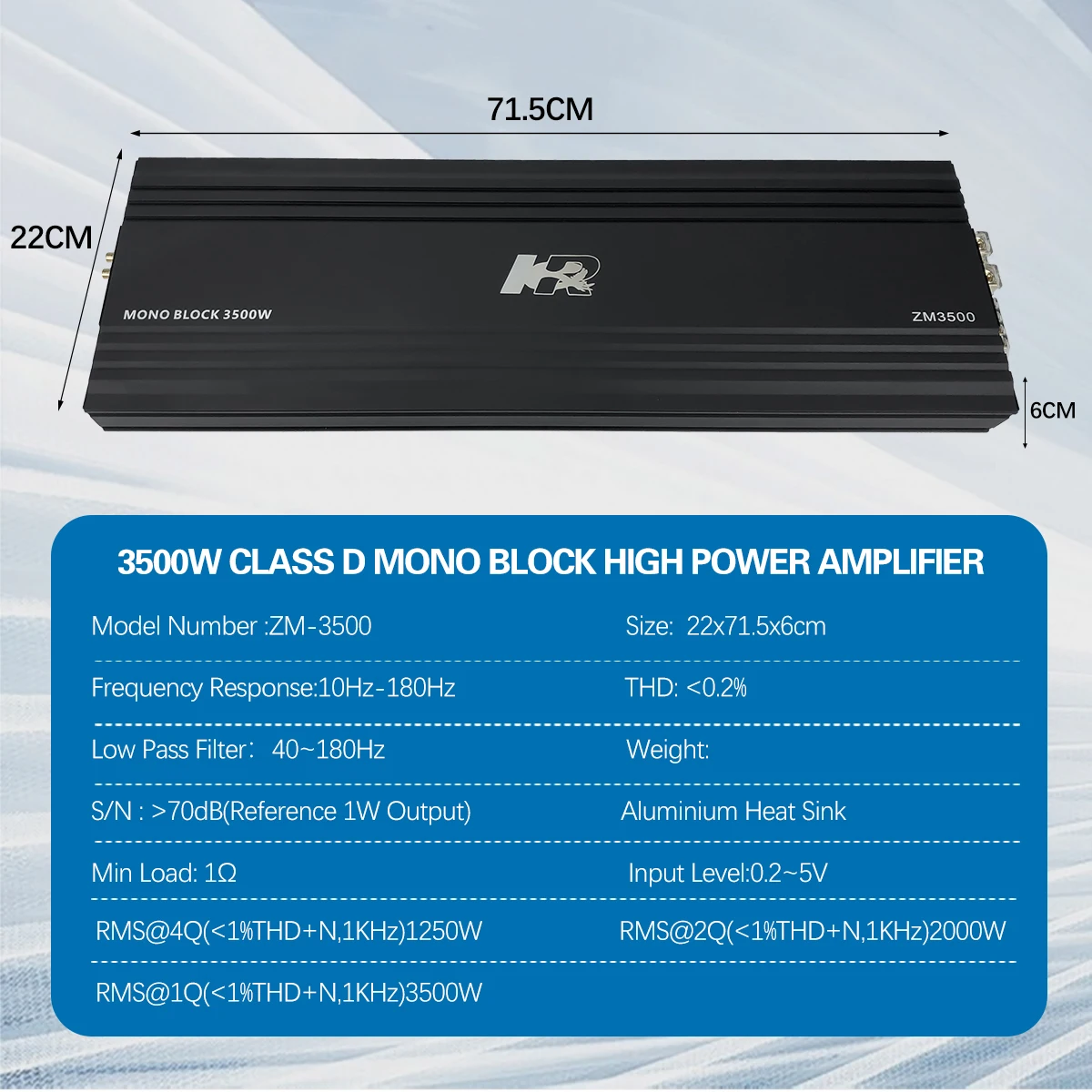 2026年製 ゼミングオーディオ ZM-3500 モノブロッ - Class D Amplifier のレビューと価格