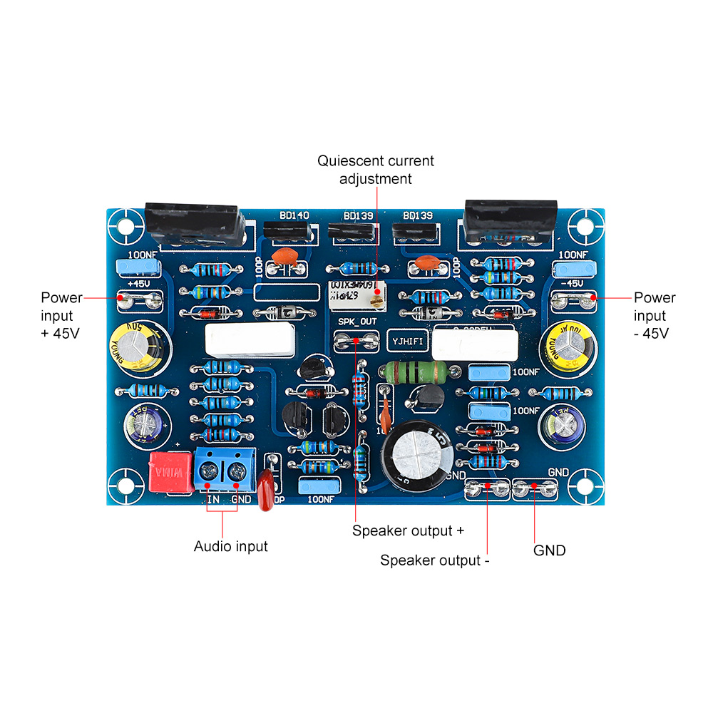 Aiyima-パワーアンプパネル,100wx2,クラスf24 - Es9018 Dac のレビューと価格