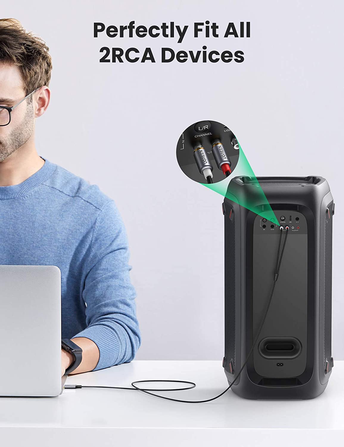 UGREEN USB-C - RCA オーディオケーブル、T - Audio Cable Rca のレビューと価格
