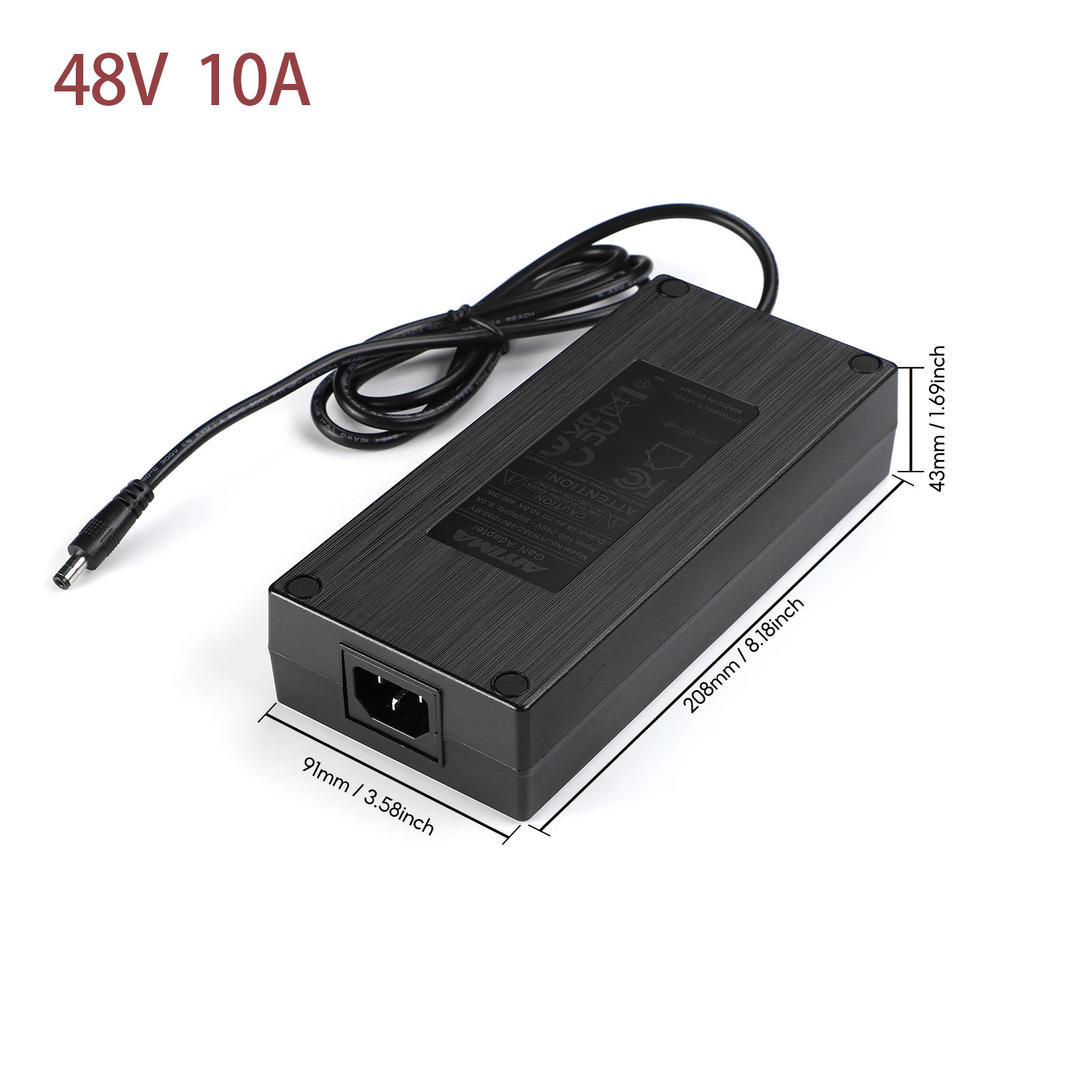 AIYIMA 48V 10A GaNアンプアダプター電源 T - Es9018 Dac のレビューと価格