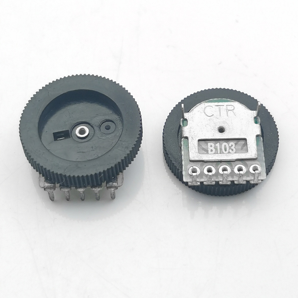10 ピース/ロット B103 10K オーム 5 ピンダイ - Potentiometer 10K のレビューと価格