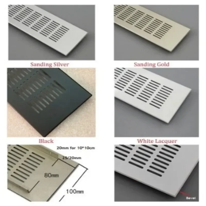 高品質の長方形のアルミニウム製エアコンカバー,クローゼット, - Ventilation Grille Aluminum のレビューと価格