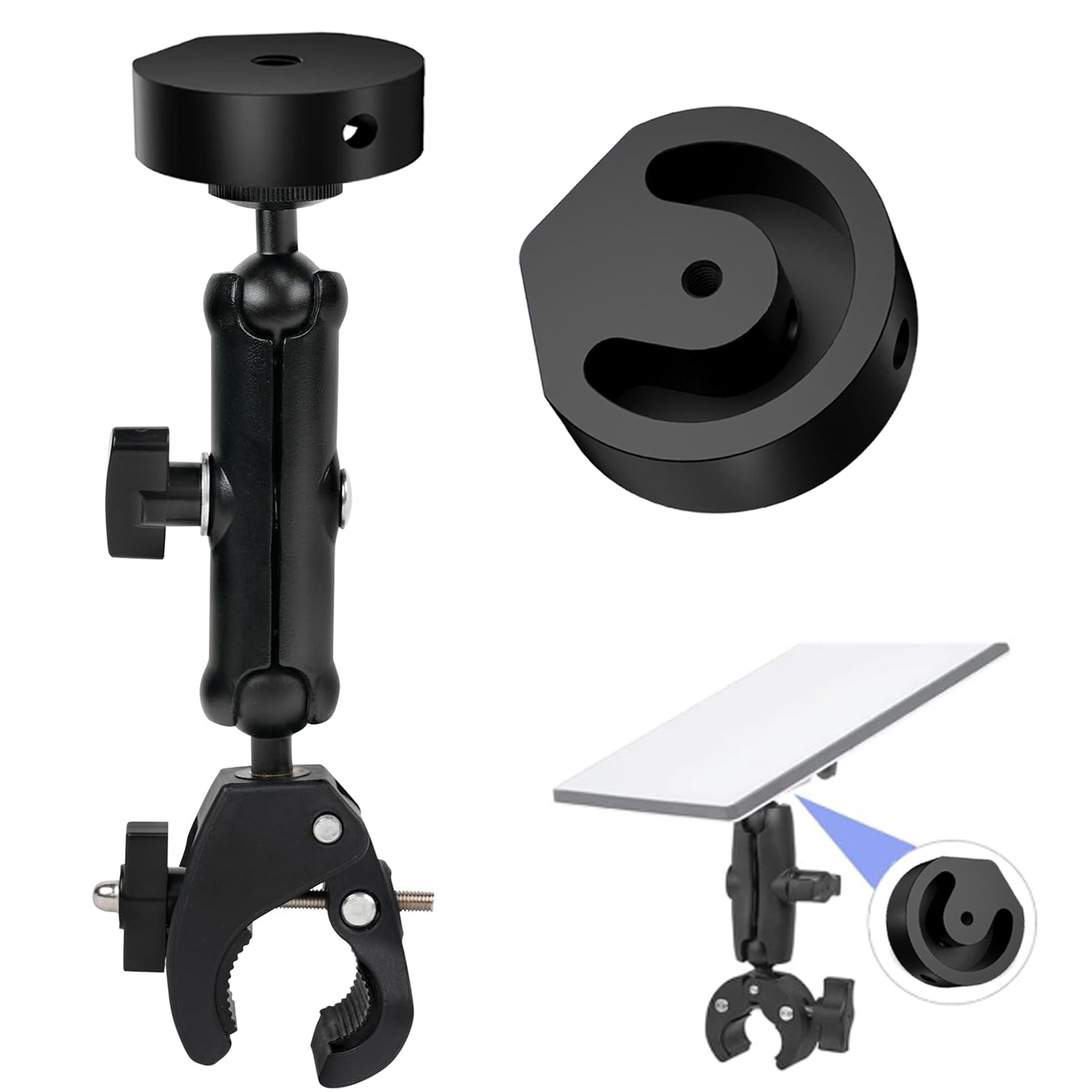 スターリンクブラケット調整可能360度回転 °   スターリ - Knob Aluminum のレビューと価格