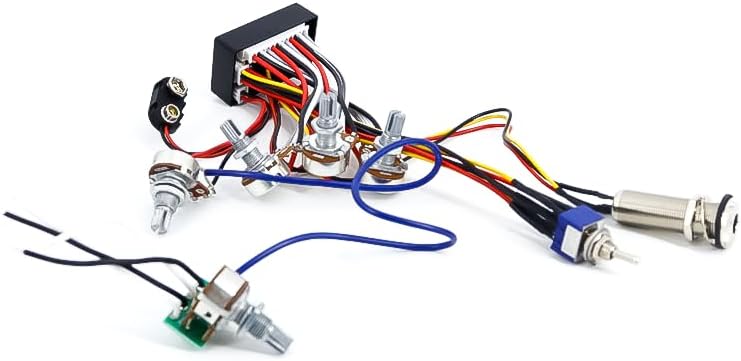 XSXS製、電気ベースギター用、3バンドのアクティブ＆パッシ - Passive Preamp のレビューと価格