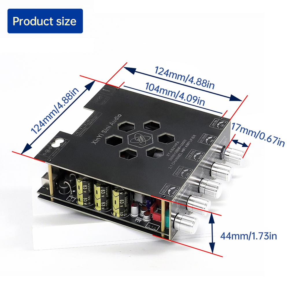 AS21HPAハイパワーBluetoothデジタルアンプボー - Es9018 Dac のレビューと価格