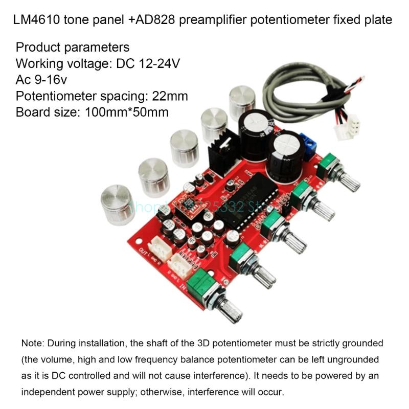 LM4610 トーンプリアンプサウンドボード低音バランスの改 - Volume Control Board のレビューと価格