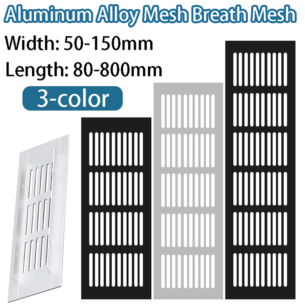 1 個幅 50/60/80/100/150 ミリメートル換気 - Ventilation Grille Aluminum のレビューと価格