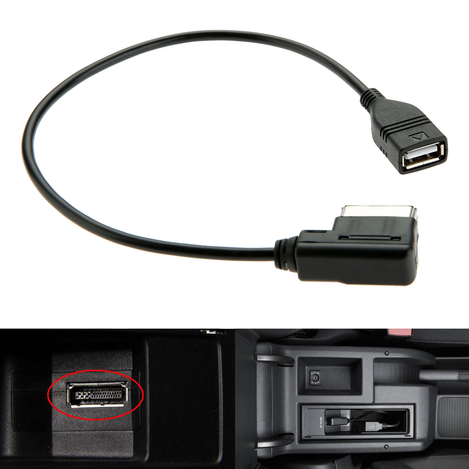 USBアダプターケーブル,mmi,mdi,audi a3,a - Mdi Cable のレビューと価格