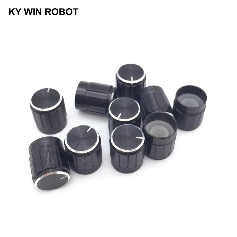 10 個 15*17 ミリメートルアルミ合金ポテンショメータ - Knob Aluminum のレビューと価格