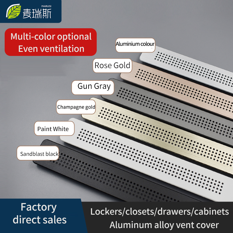 換気グリル 窓枠用金属換気グリル 换気穴カバー 600x45 - Ventilation Grille Aluminum のレビューと価格