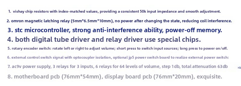 HiFi リモートボリュームコントロールボード 64 ステッ - Volume Control Board のレビューと価格