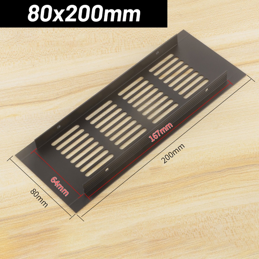 アルミニウムの長方形の風車、換気カバーの排気グリッド、通気性 - Ventilation Grille Aluminum のレビューと価格