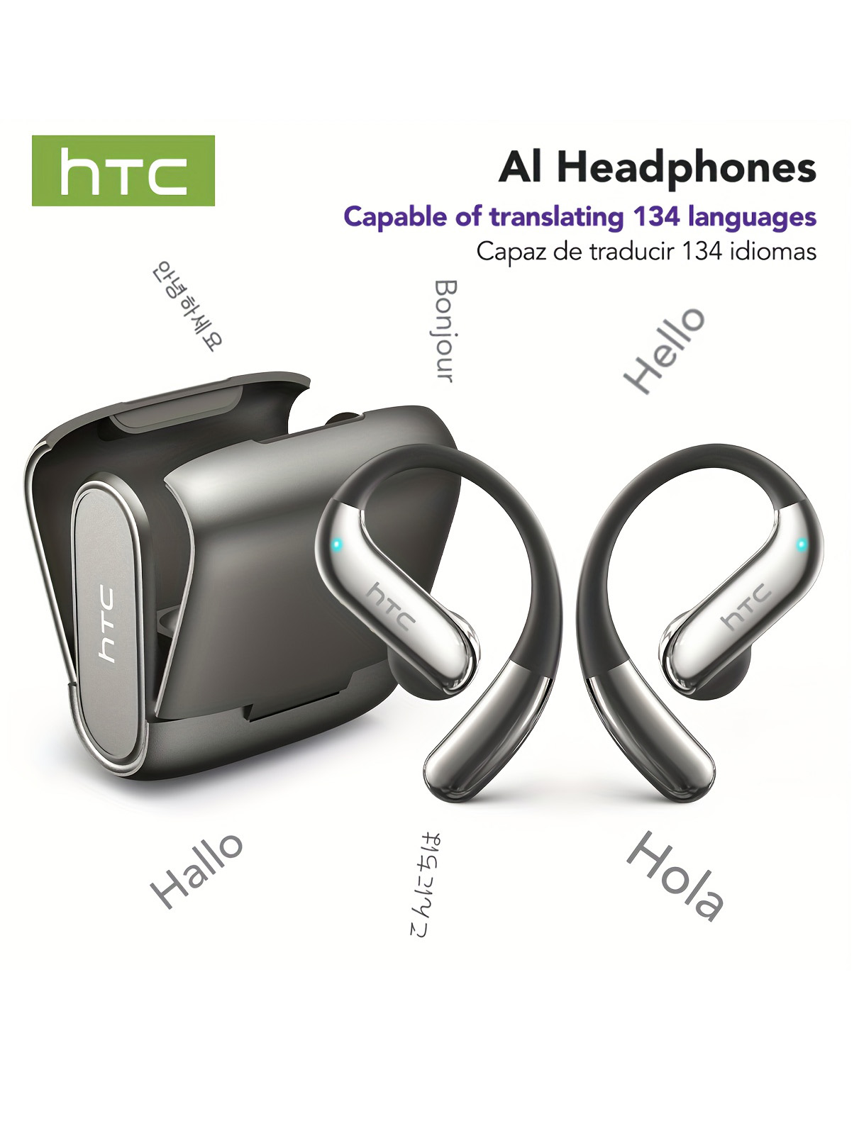 オープンイヤー Bluetooth ヘッドフォン HTC 3 - Woofer のレビューと価格