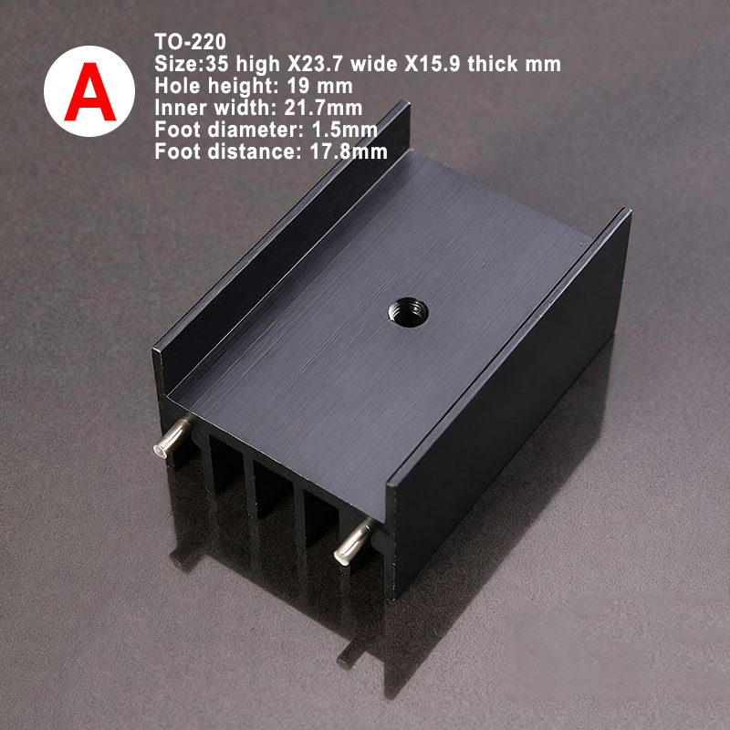 5個入り アルミ製ラジエーター オペアンプ用 TO-302  - Heatsink Aluminum のレビューと価格